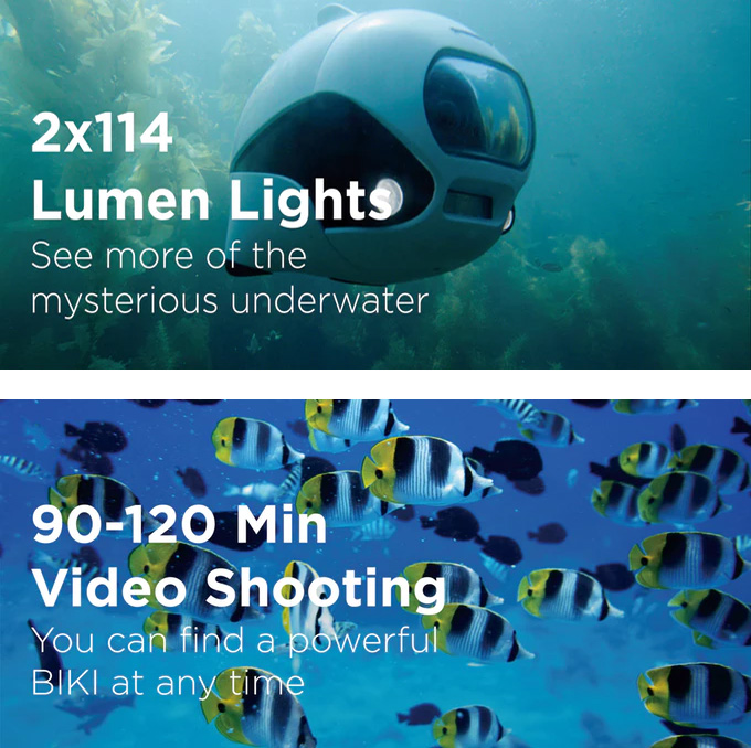 Biki, drone aquatique pour le snorkeling, natation | Le Petit Plongeur