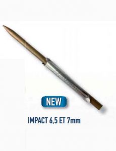 Impact 6,5 et 7 mm Dessault : Flèche d'arbalète de chasse sous-marine