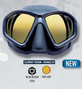 Masque de chasse sous-marine Element vision Dessault