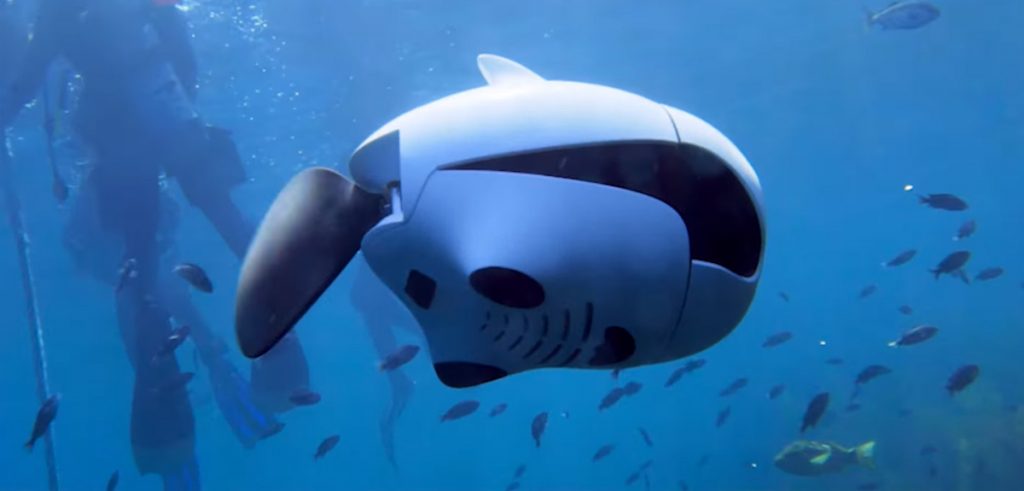 Biki, le premier poisson-drone biomimétique