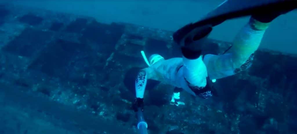 Plongée en apnée sur l'épave du Rubis par Michel Nox - Nox diving