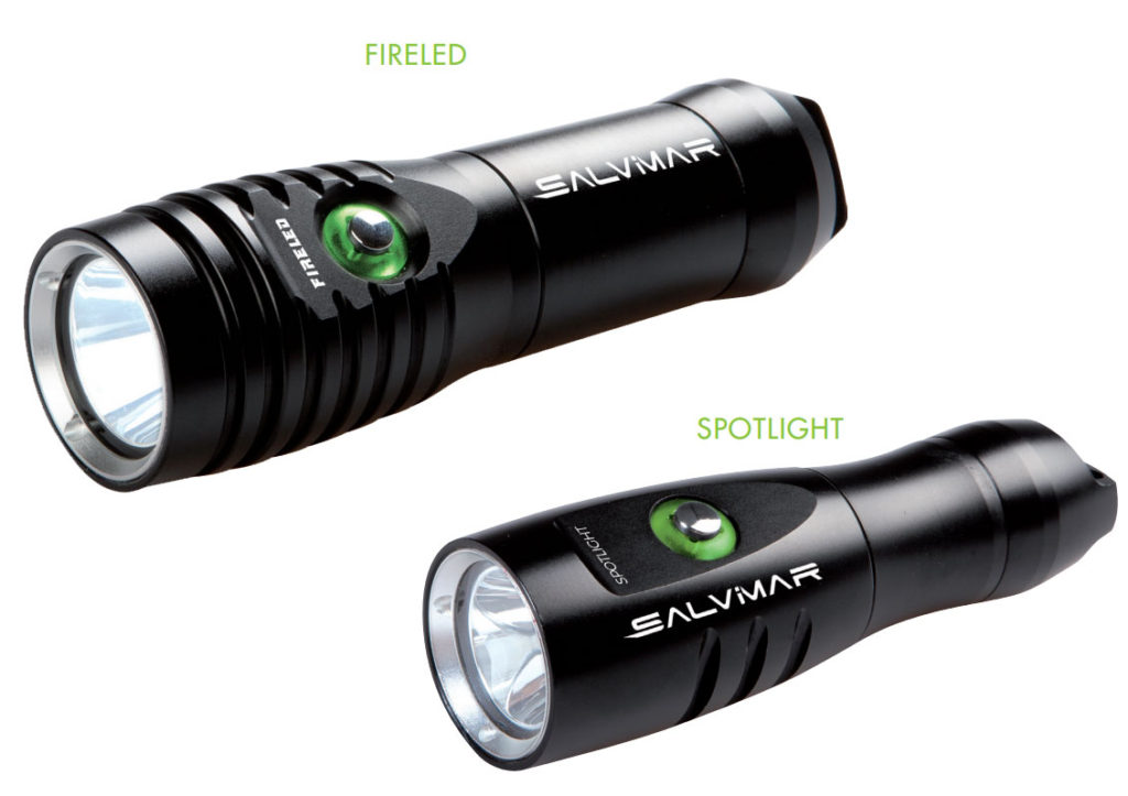 Nouvelles lampes de plongée SALVIMAR 2019
