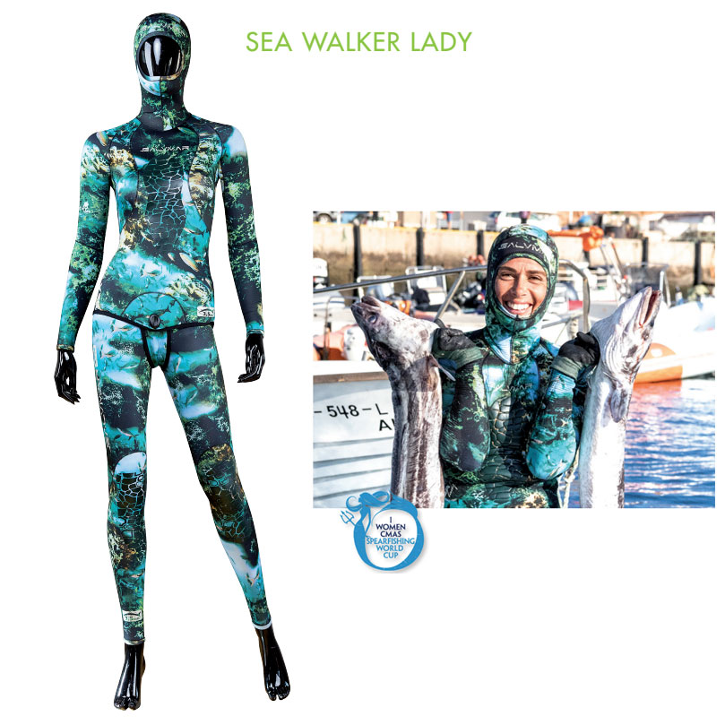 Combinaison de chasse sous-marine femme Sea Walker Lady