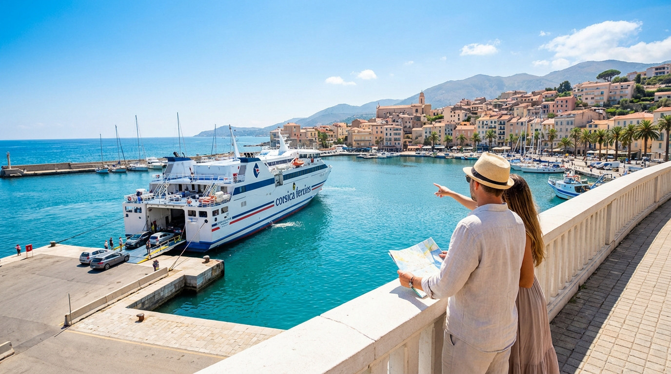 Où prendre le bateau pour la Corse