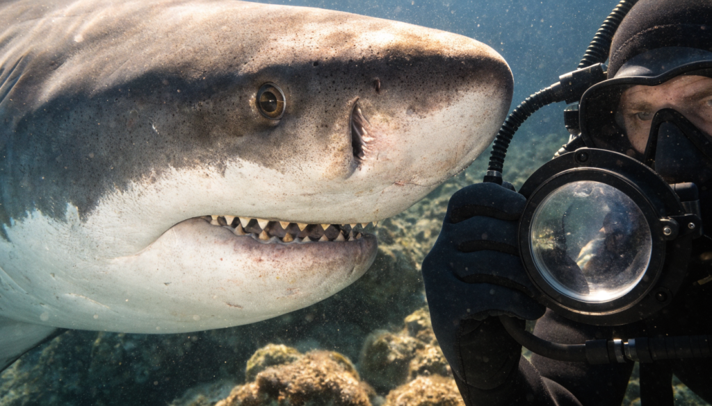 plongee sous-marine : Pourquoi la chasse sous-marine peut attirer les requins