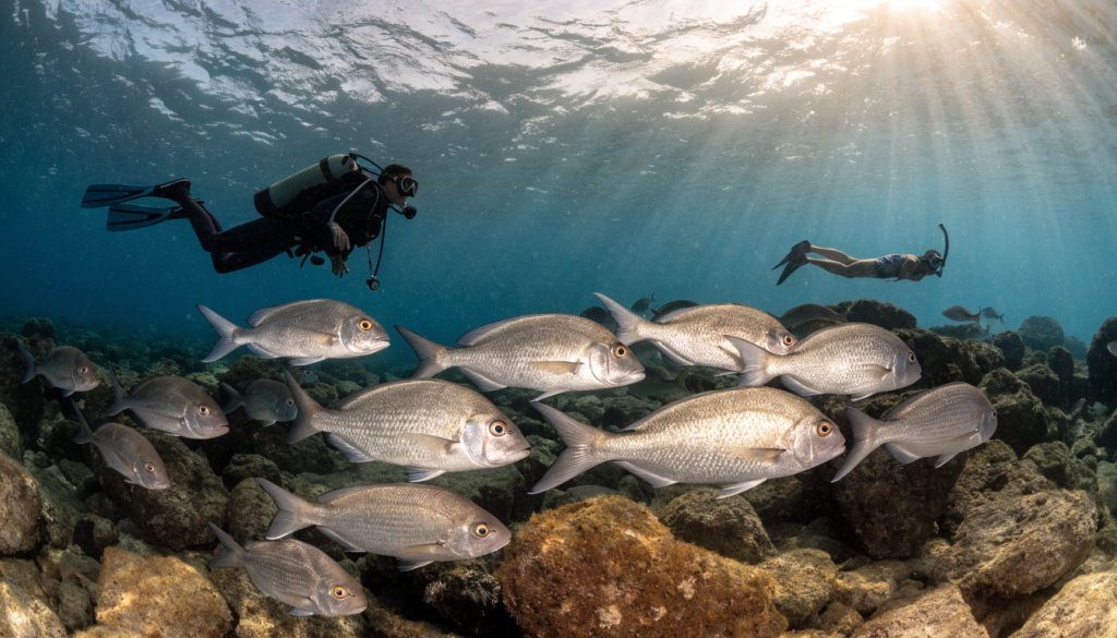 plongee sous-marine : Biologie et rôle écologique du mérou corse en Méditerranée