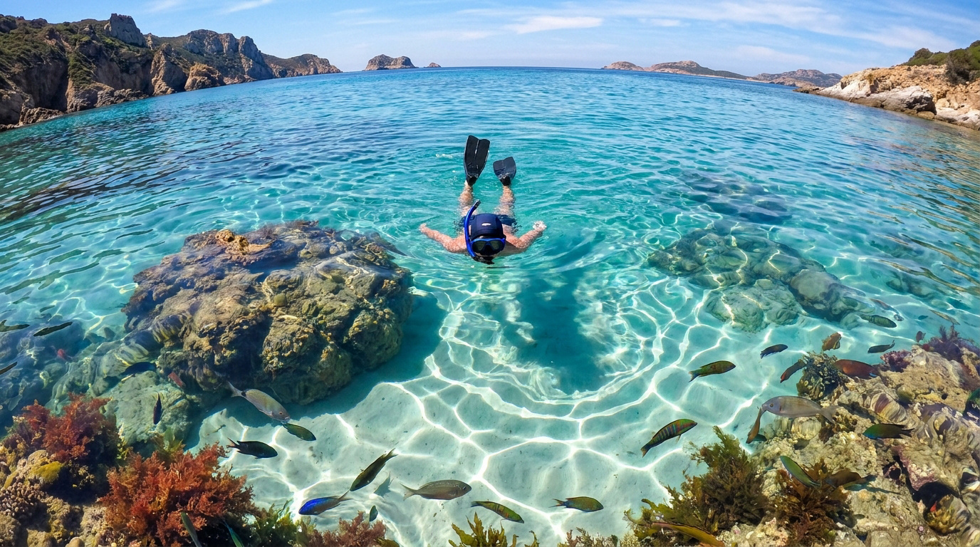 Snorkeling en Corse : les meilleurs spots de l&rsquo;île